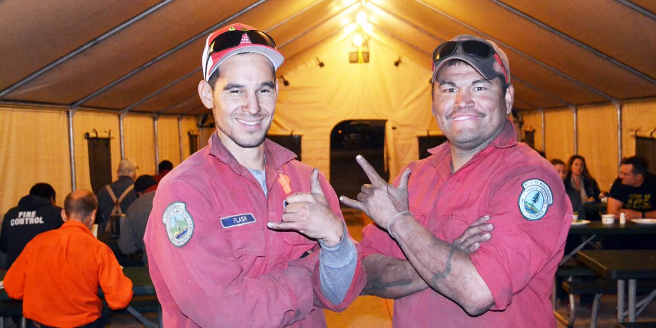 Firefighting veterans from Lillooet very proud to be part of  ‘one big happy family’