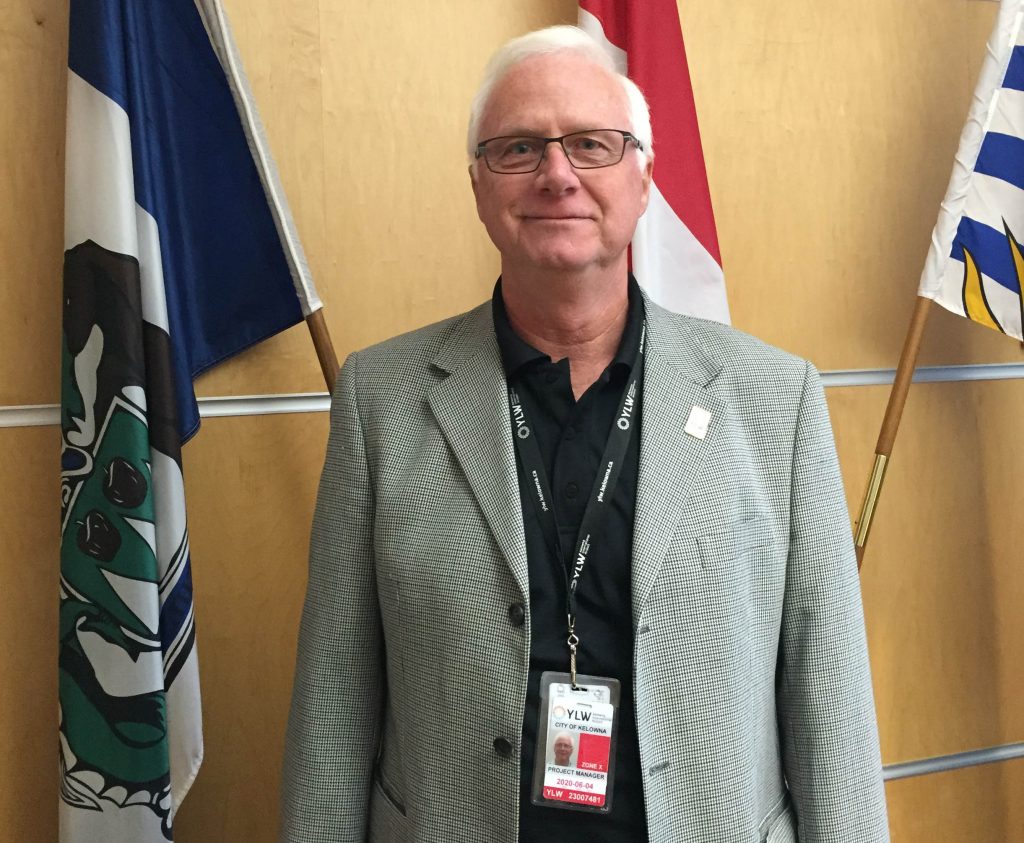 Ed Stephens, the senior development manager with Kelowna International Airport, made a presentation to Town of Osoyoos council on Monday. (Contributed photo)