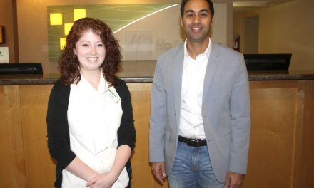 Staff from Holiday Inn in Osoyoos helping out wildfire victims with unique fundraiser