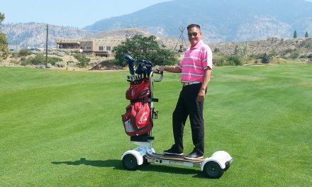 GolfBoards revolutionary new way to transport golfers around the course