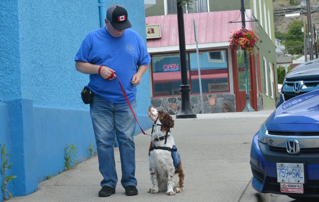 Man names service dog after heroes