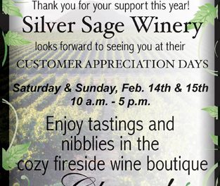 Silver Sage Winery hosting Customer Appreciation Days this weekend