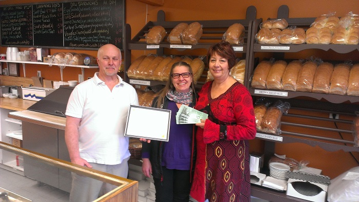 Silver Sage Winery wins Oliver Business Association award for best commercial lights display.