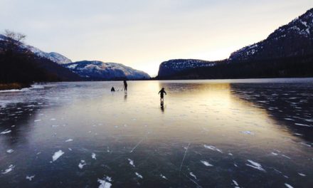Lake of glass