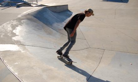 Skatepark improvement no half-pipe dream