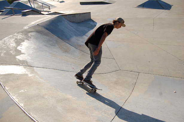 Skatepark improvement no half-pipe dream