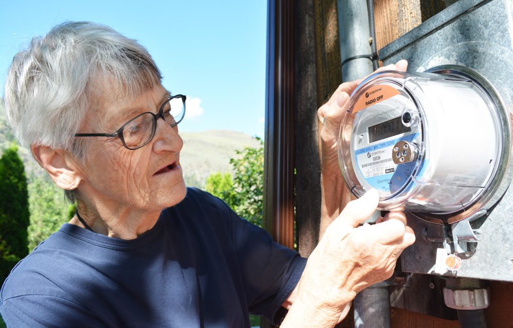 Senior ‘sick’ of smart meters in Oliver