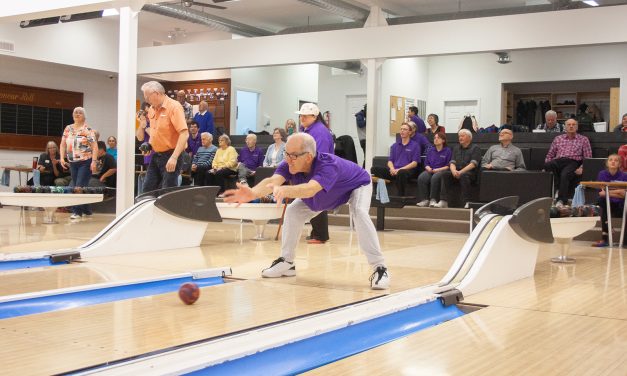 Photos: Seniors win latest in bowling series with Special Olympics