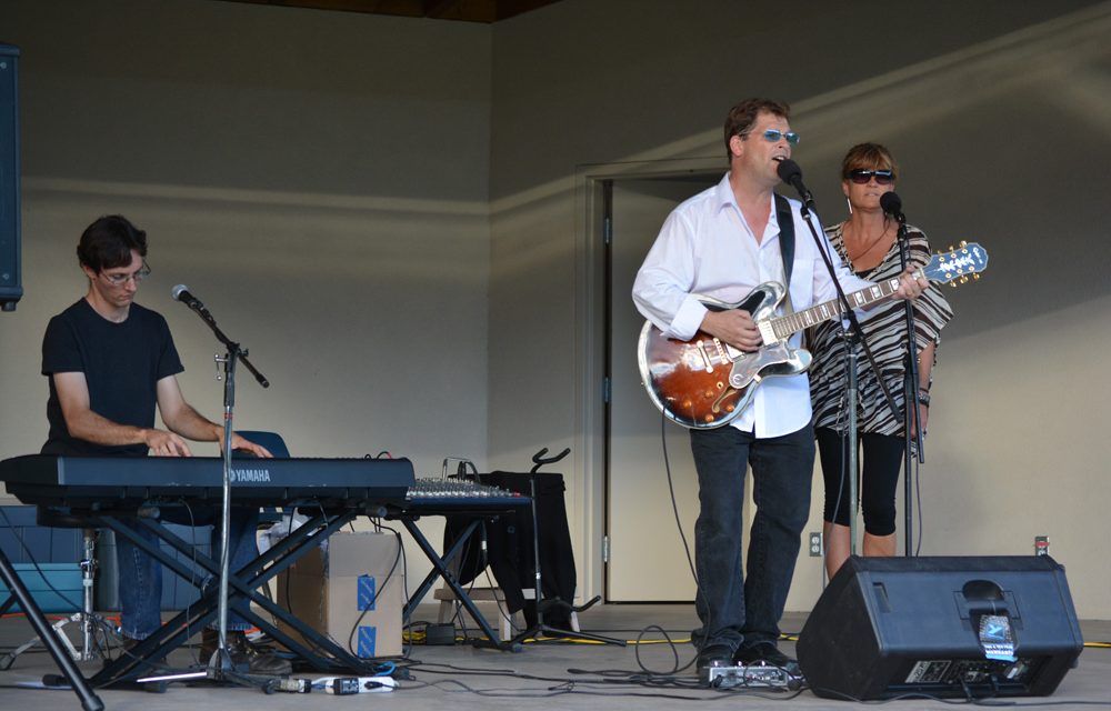Patio bandits Rock Oliver Communty Stage