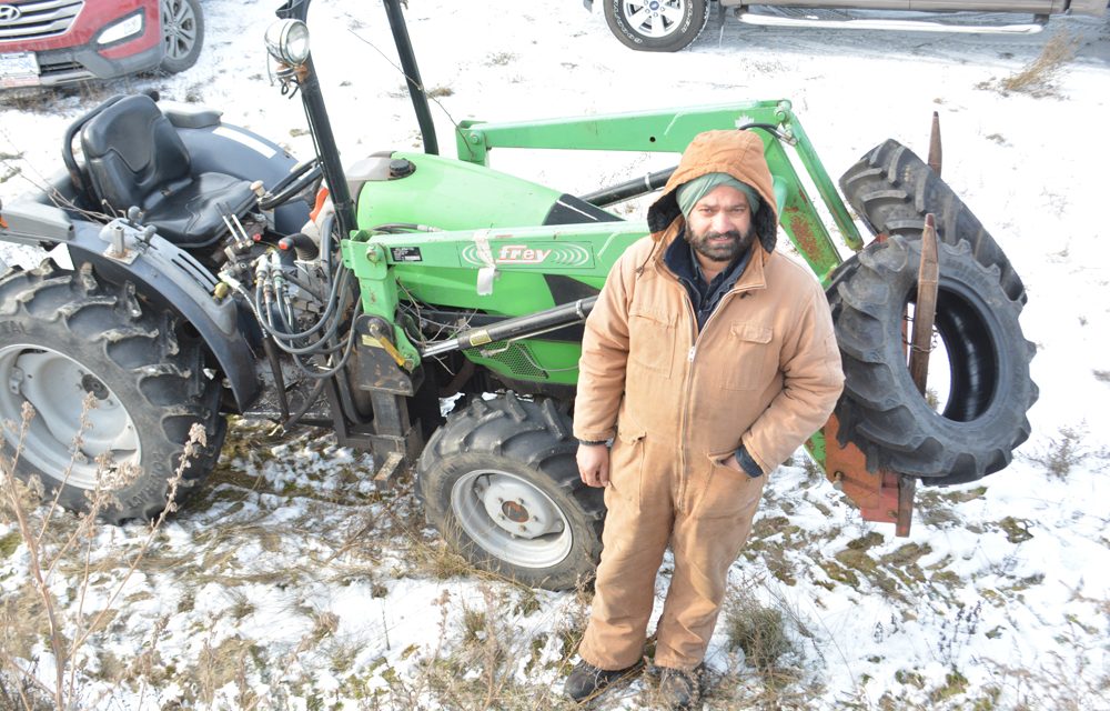 Farmer solves part of the mystery of stolen tractor