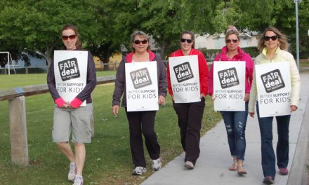 On the picket line