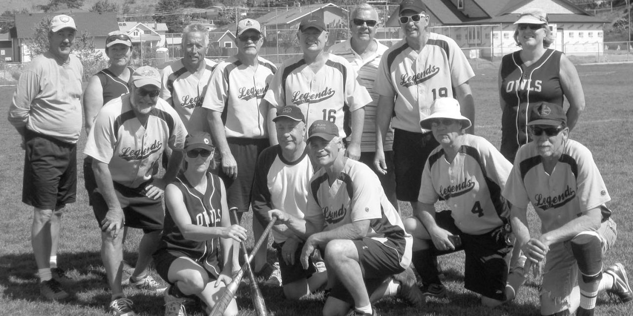 Osoyoos Owl Pub Senior slo-pitch team wins B division in Summerland