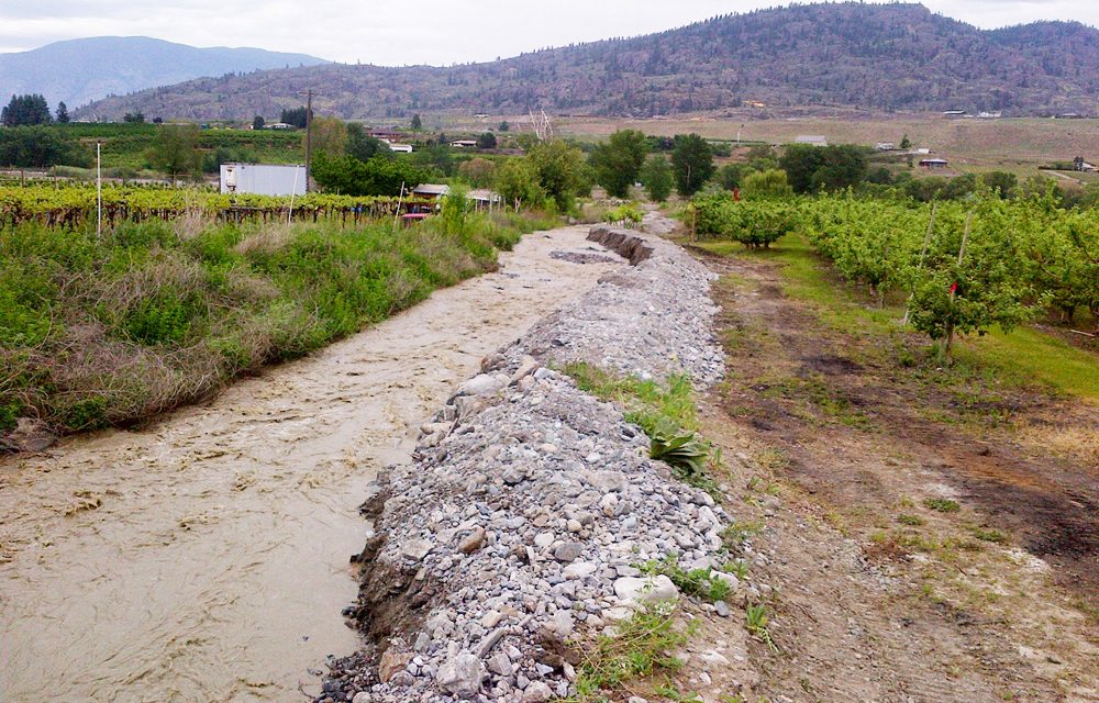 Oliver areas monitored for flood risk