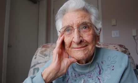 At 94, Oliver senior is still giving her time