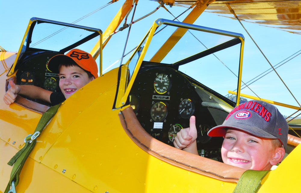 Open cockpit adventure highlight of Warbirds stop in Oliver