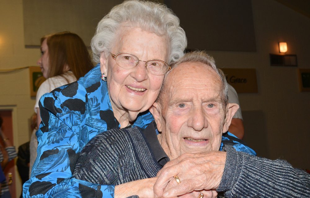 Oliver couple celebrates 75 years of marriage