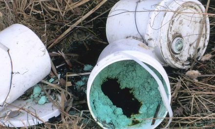 Suspected chemicals dumped in waterway