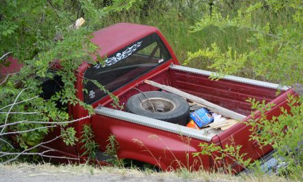 Oliver RCMP respond to crashed pickup, passengers reportedly fled