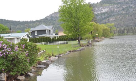 Vaseux Lake rising