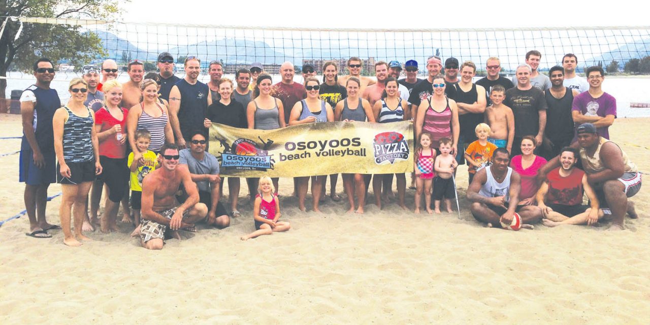 Osoyoos Beach Volleyball League is undergoing major expansion from 12 to 20 teams this summer