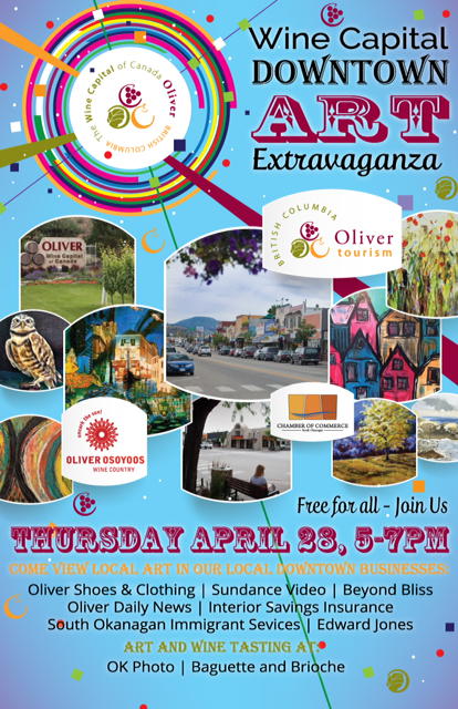 Art extravaganza coming to Oliver