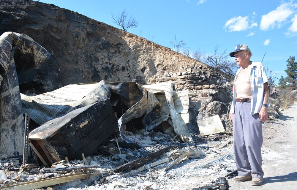 Veteran miner barely escaped huge firestorm