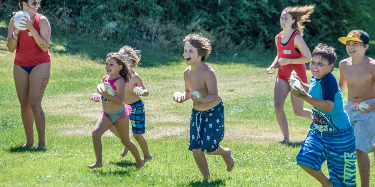 Summer Fun: A water fight and a trip to the market