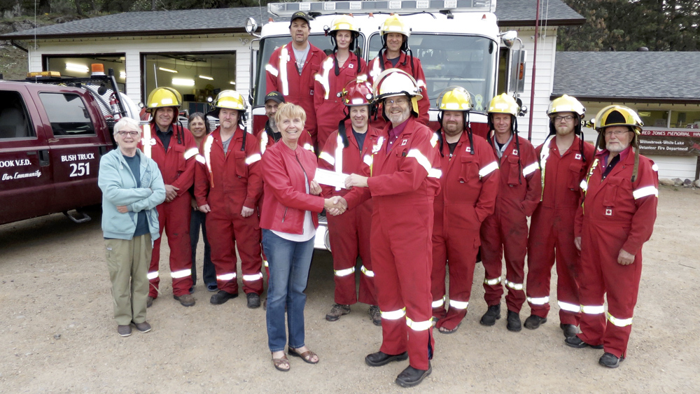 Willowbrook Volunteer Fire Department gets helping hand