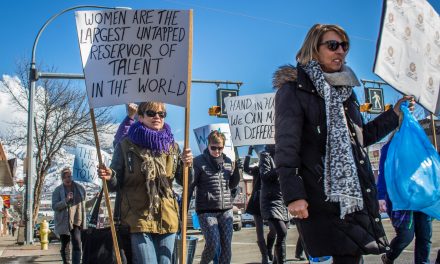 Osoyoos’ first women’s march raises awareness of global issues
