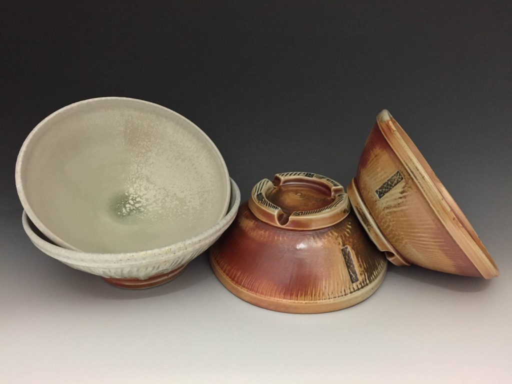Wood fired noodle bowls by Lisa Martin. (Contributed photo)
