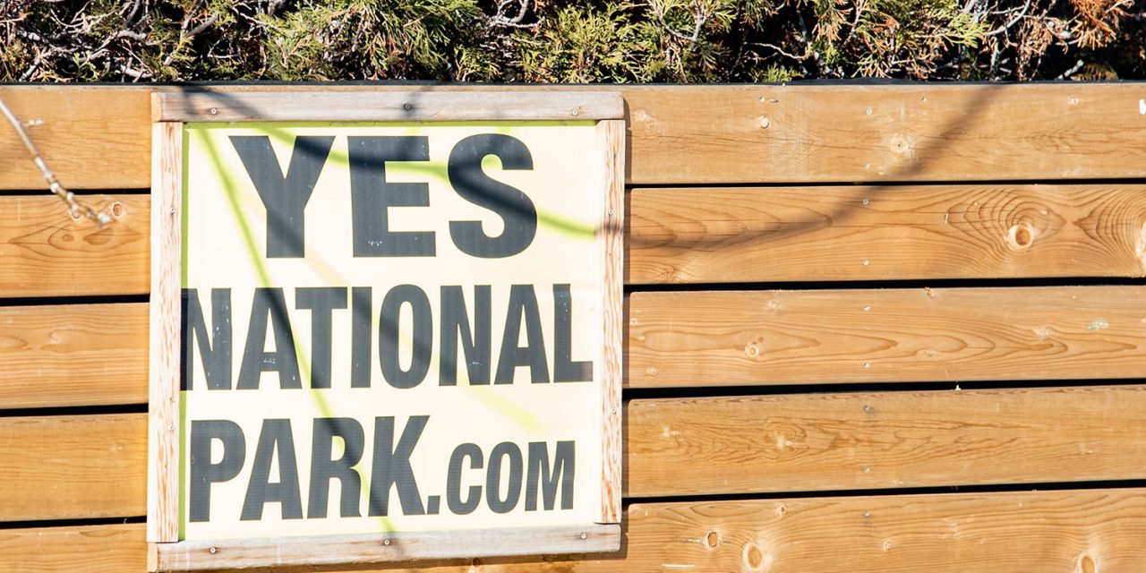 LETTER: We must say ‘yes’ to the national park