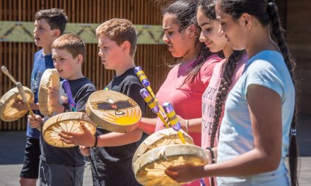 Osoyoos Elementary students join with Sen Pok Chin to celebrate Aboriginal Day