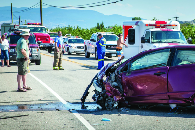 Oliver woman hospitalized
