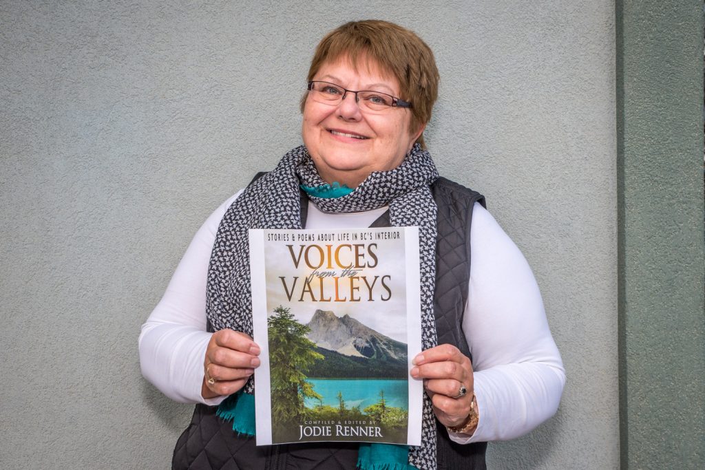 Osoyoos short story writer Eileen Hopkins is one of several South Okanagan writers who has contributed to the anthology Voices from the Valleys. (Richard McGuire photo)