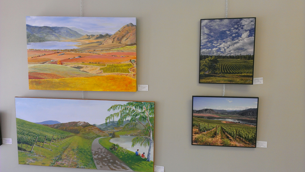 New month – new display at Oliver Art Gallery