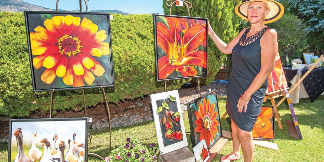 Idyllic garden settings to showcase works of local artists