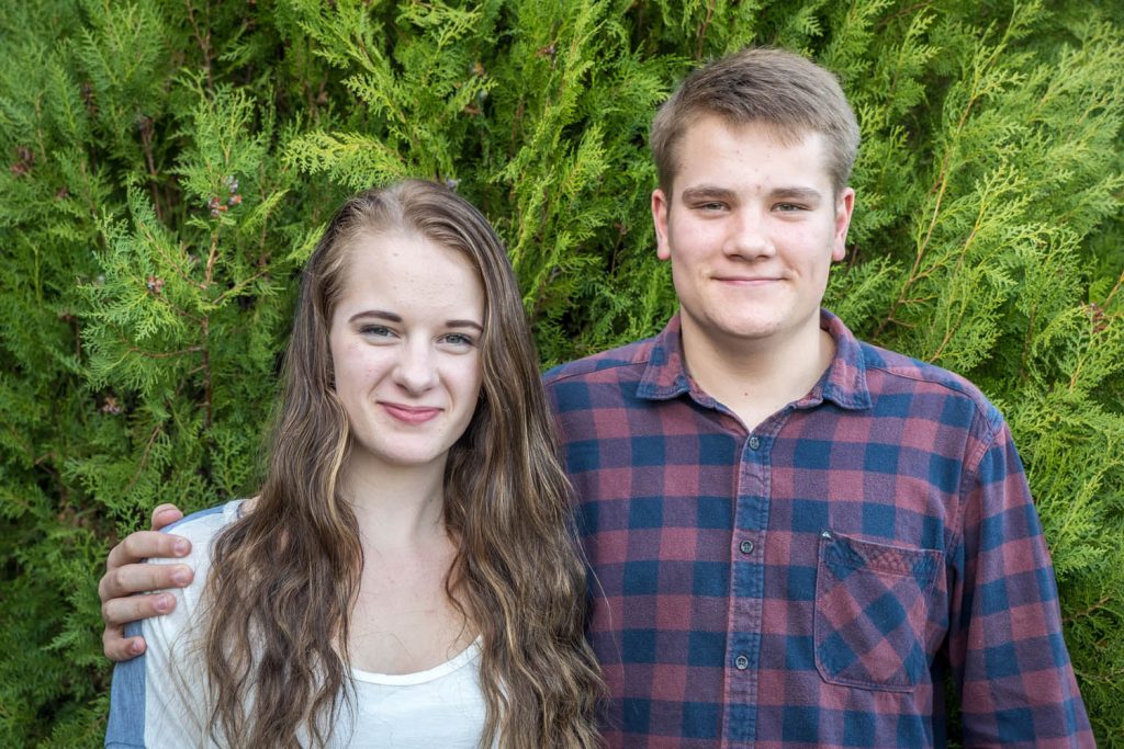 Taryn and Scott Aspell recently travelled to Portland, Ore. with a church group to work with homeless people. For the 15-year-old twins, it was an eye opening experience. They plan to work in skid row Los Angeles this spring. (Richard McGuire photo)