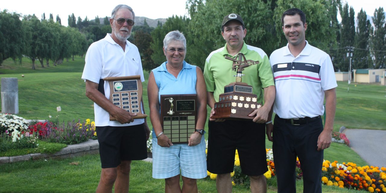 CLUB CHAMPIONS CROWNED AT OSOYOOS GOLF AND COUNTRY CLUB