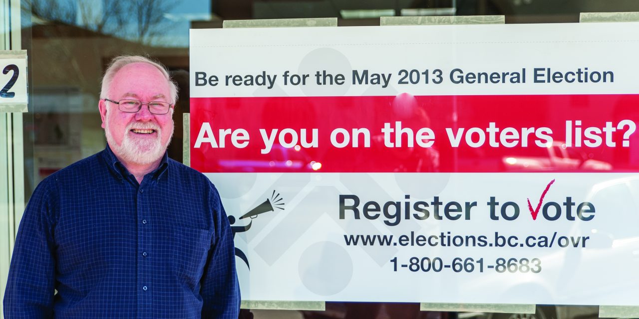 PROVINCIAL ELECTION RACE IS OFFICIALLY UNDERWAY