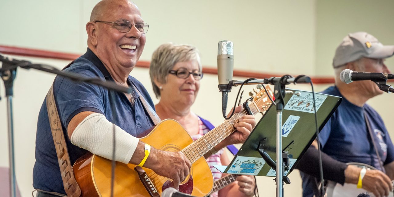 Music lovers participate in Bluegrass/Country Music Festival