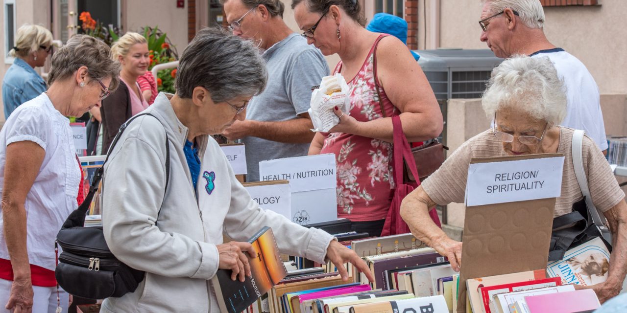 Bookworms turn out for Friends of the Library’s annual book sale