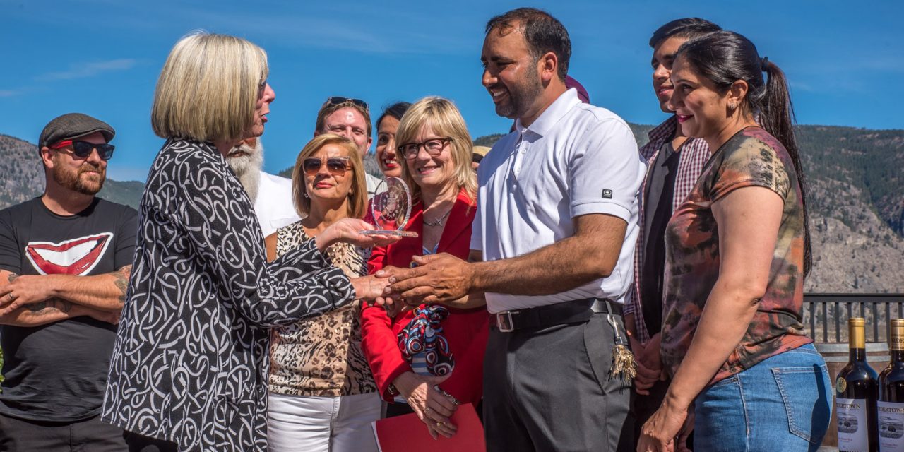 Bordertown estate winery from Osoyoos wins prestigious Lieutenant Governor’s wine award
