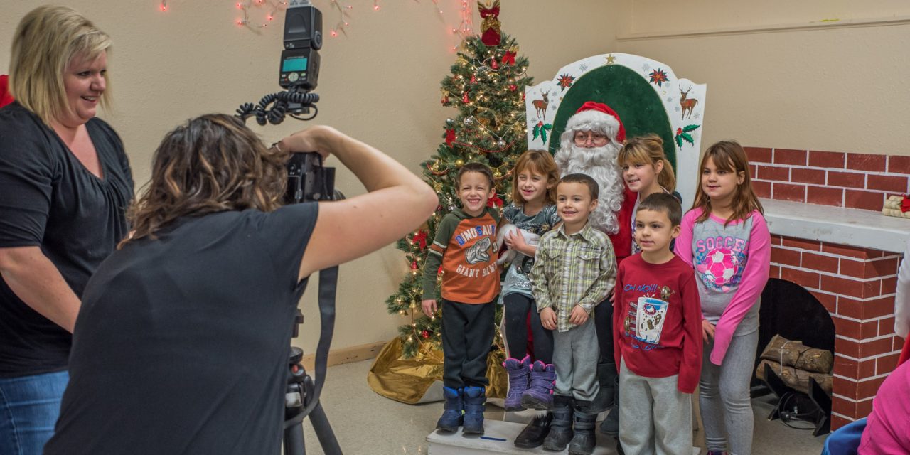 Breakfast and photos with Santa