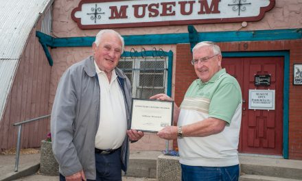 Tony Brummet honoured for long-time contribution to museum