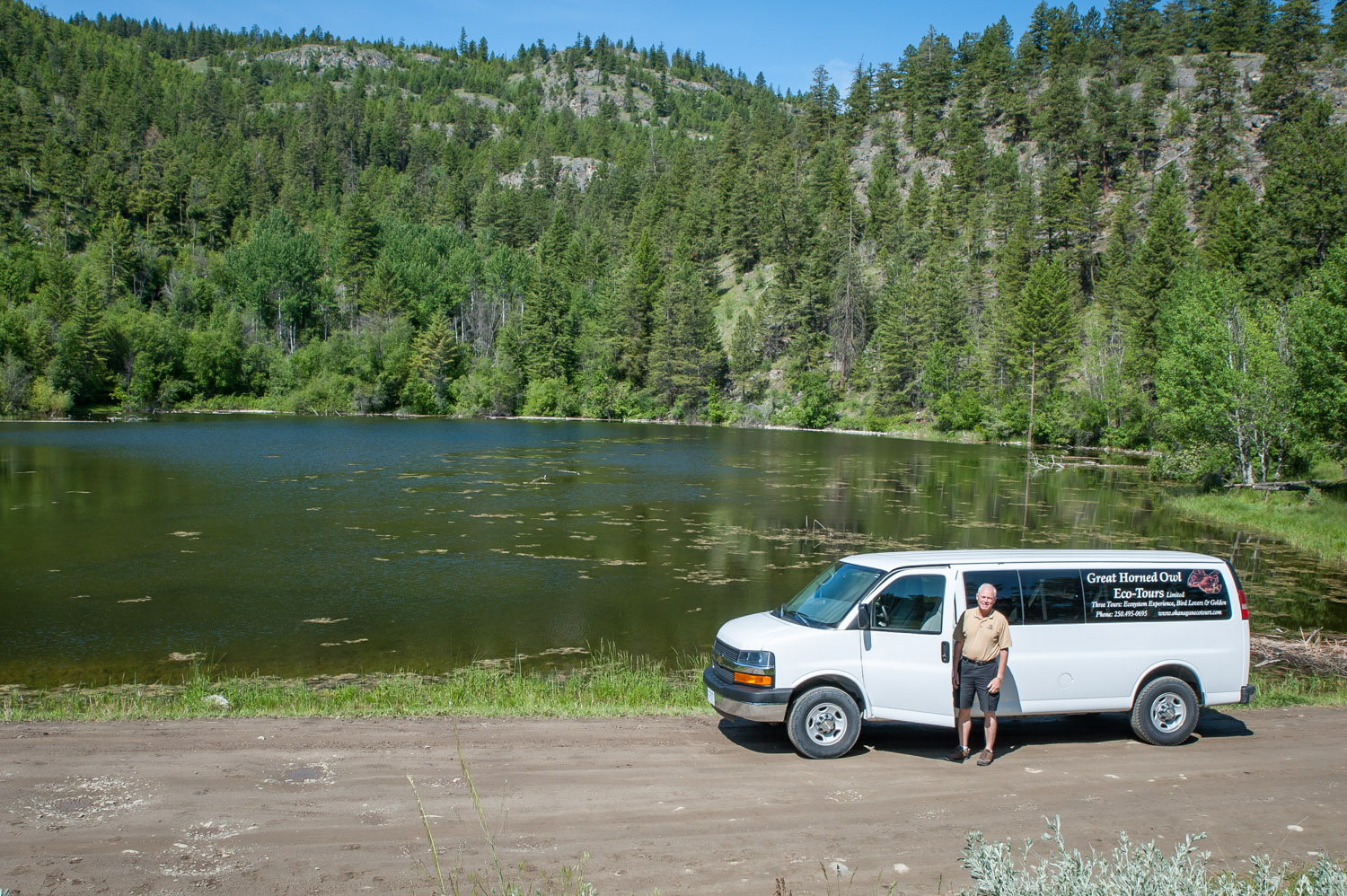 Greg Byron of Great Horned Owl Eco-Tours offers visitors an introduction to the natural environment of the Osoyoos area as well as a wine and dining experience featuring locally grown foods. (Richard McGuire photo)