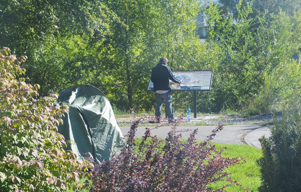 Tourists, locals not impressed with illegal campers in Oliver
