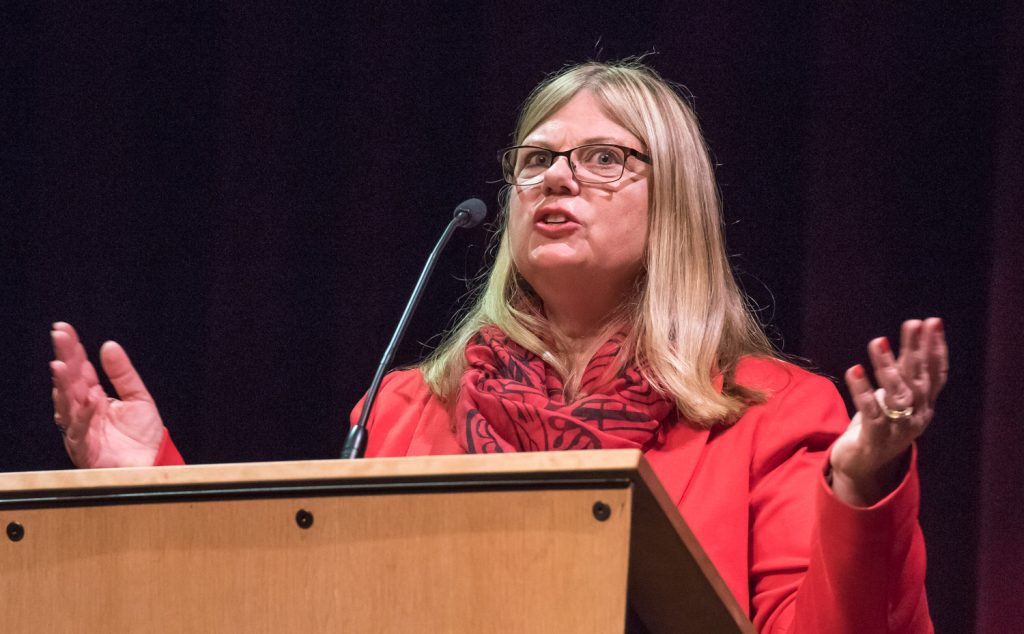 Connie Denesiuk, Liberal Party candidate (Richard McGuire photo)
