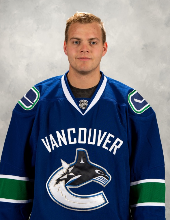 Michael Garteig. (Derek Cain photo, copyright Vancouver Canucks)