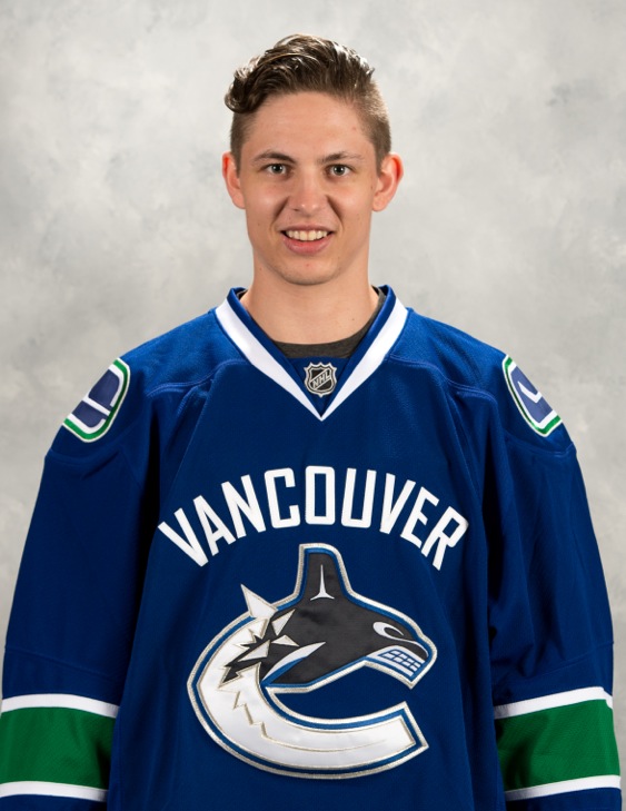 Troy Stecher. (Derek Cain photo, copyright Vancouver Canucks)