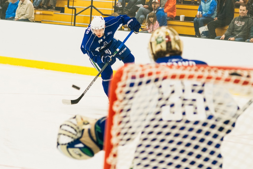 Canucks Prospect Camp at Shawnigan Lake. (Rick Collins photo, copyright Vancouver Canucks)